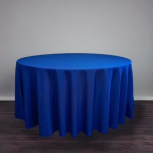 Deep Blue Bliss Table Linen 120"